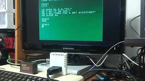 #FujiNet #Atari Audio Test WAV File & Speech