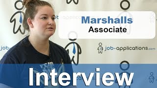 Marshalls Interview  Associate