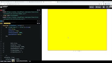 슬릭 슬라이더 기본 사용법