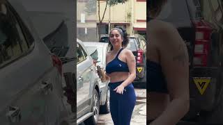 Neha Bhasin Spotted At Gym In Bandra