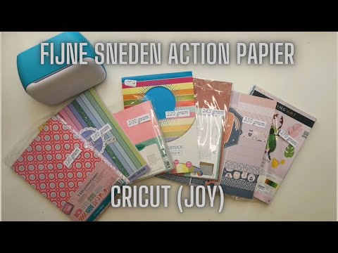 Cricut Joy (NL) | Action papier fijne sneden |