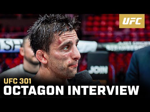 Steve Erceg Octagon Interview  UFC 301