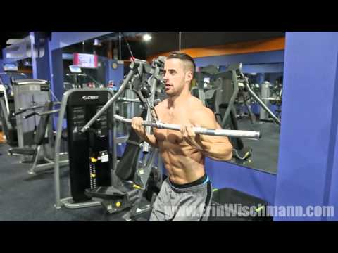 Standing Lat Pull Downs: How to Gym Tutorial Video #42