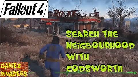 Fallout 4: Search The Neigbourhood with Codsworth Through Part 2 GamezInvaders
