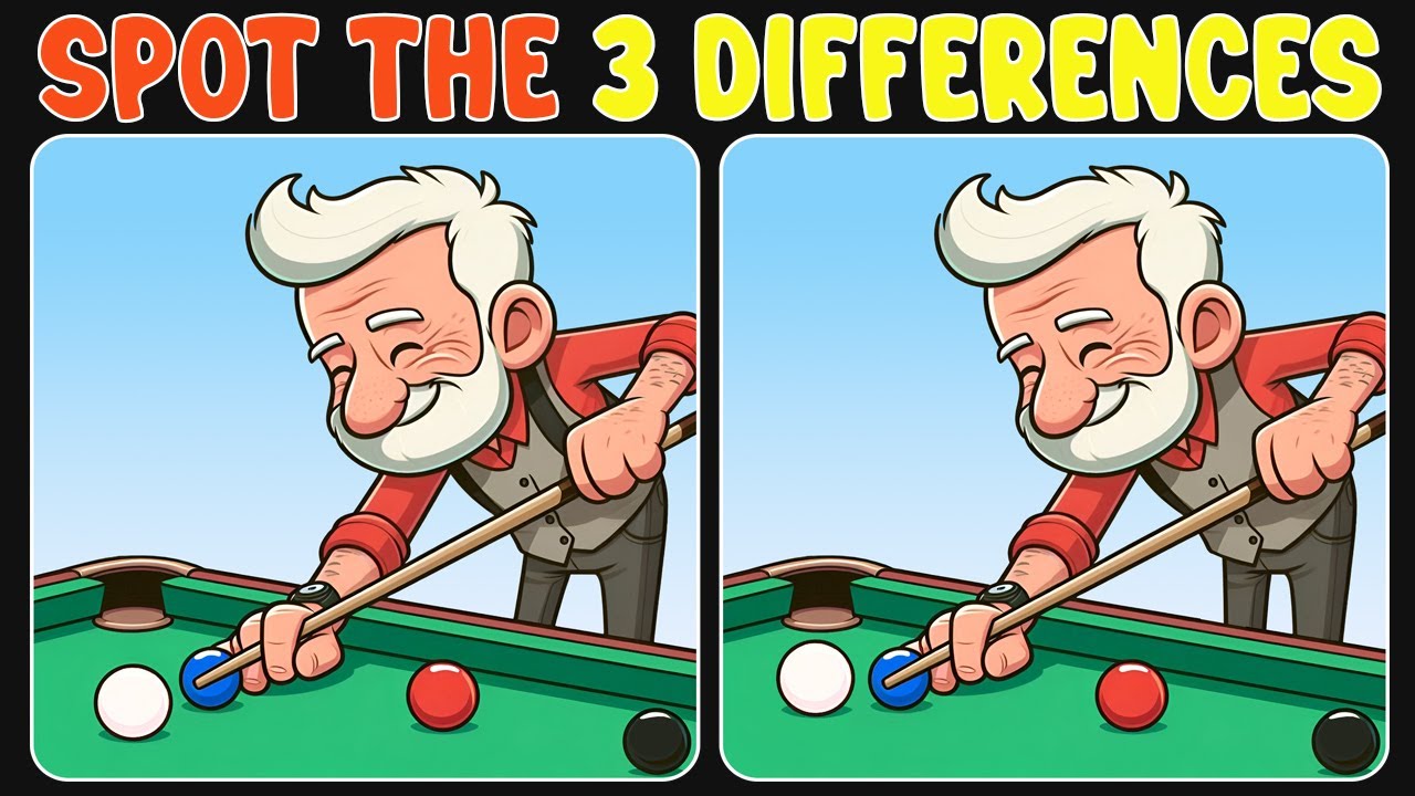 🧩🧠Genius Level Spot The Difference Challenge!《 A Little Hard 》#95