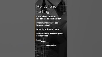 Black Box Testing vs White Box Testing | White Box vs Black Box Testing | #Shorts | Simplilearn