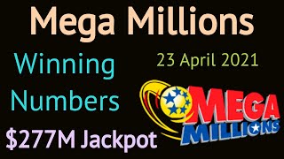 Today Mega Millions Winning Numbers Friday 23 April 2021. Mega Millions Drawing Results 4/23/2021