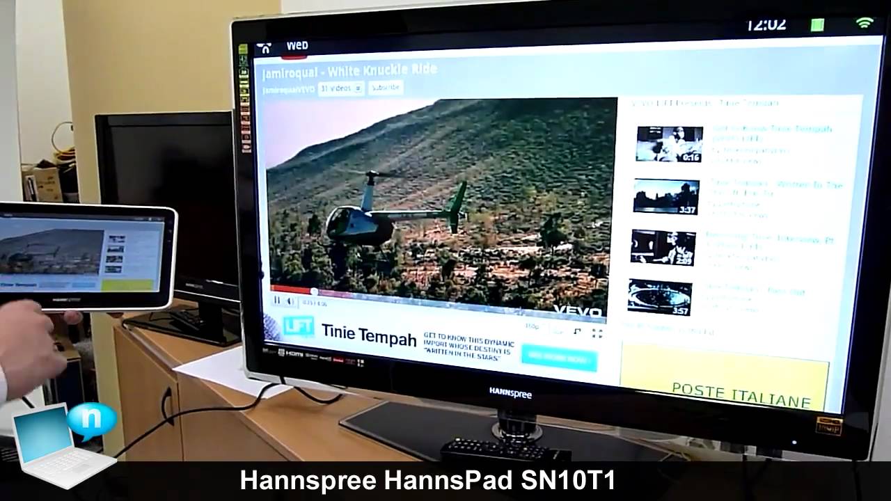 TOTEM CUSTOMER SATISFACTION CON TABLET HANNSPREE HANNSPAD IN TUTTE LE