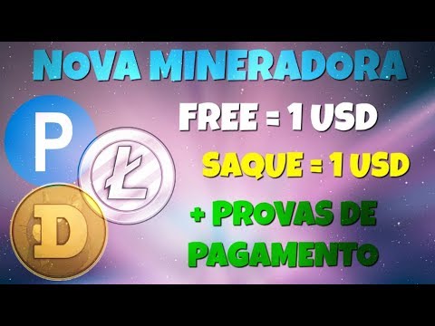 Nova Mineradora FREE 1USD LTC DOGE Money4Cloud | + Provas De Pagamento DogeWork CoinMagic