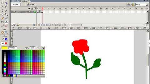 Создание ролика в программе макромедиа флеш (Macromedia Flash 8)