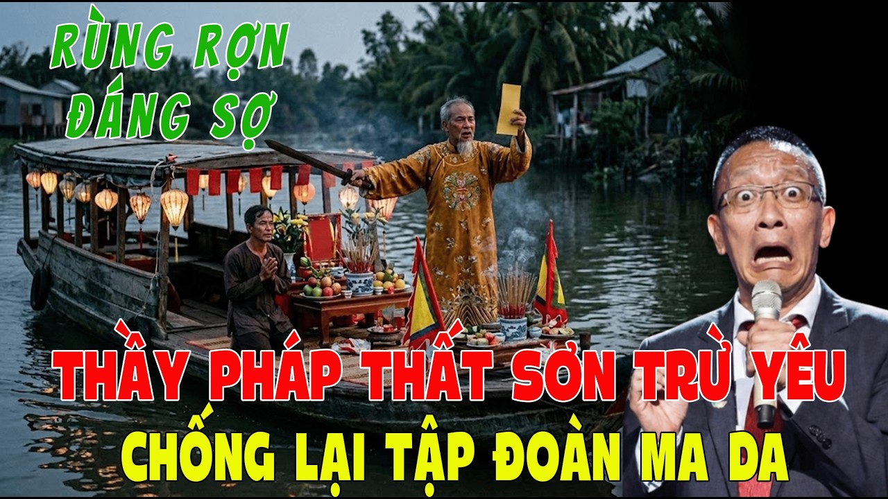 Huyết Chiến Dưới Đáy Sông: Thầy Pháp Thất Sơn Trừ Yêu Chống Lại Tập Đoàn Ma Da | Tâm Sự Cùng Văn Sâm