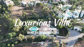 Deluxe Villa in Marbella, 7 bedrooms &amp; 7 Bathrooms, MarBanus, Ref:  R3523966