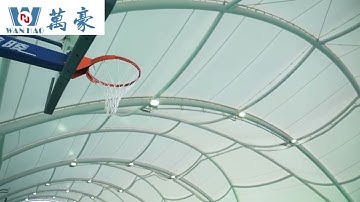 BEST DESIGN PTFE STADIUM ROOF TENSILE MEMBRANE STRUCTURE#tensile #structure #roofing #design