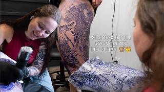 HOW I START A FULL LEG SLEEVE!!! SUN WUKONG screenshot 4