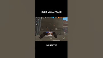Gloo Wall Prank 😂 free fire funny video #freefire #garenafreefire #funny #prankvideo #trending #fyp