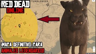 Guía Red Dead Redemption 2: mapa y vídeo para encontrar todos los animales  legendario