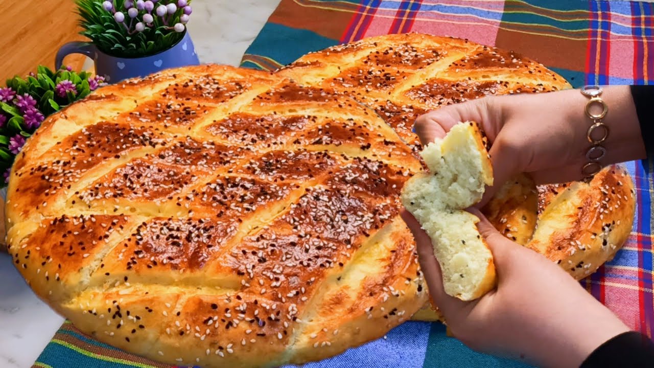 وصفة خبز الدار🔴 الي كامل تحوسو عليها سجلوها لرمضان قولي ودعا لكل الوصفات الفاشلة  خبز اخف من القطن