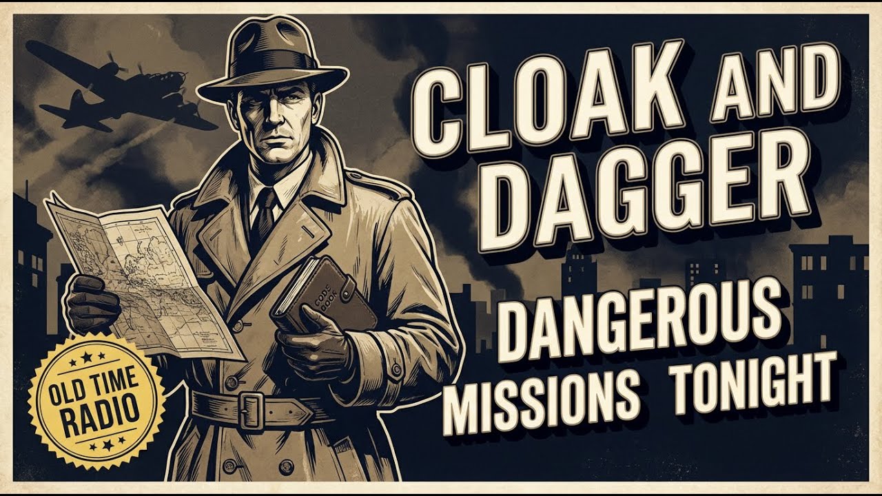 Cloak and Dagger — WWII Spy Radio Marathon | Dangerous Missions (OTR)