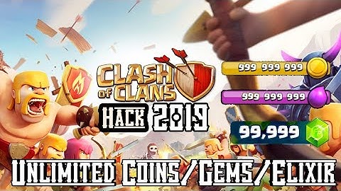 CLASH OF CLANS HACK 2019 | UNLIMITED GOLD/GEMS/ ELIXIR