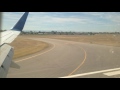 Landing at Bozeman, Montana, USA.