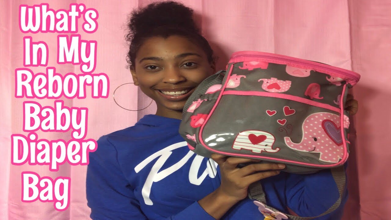 What’s In My Reborn Baby Diaper Bag? YouTube