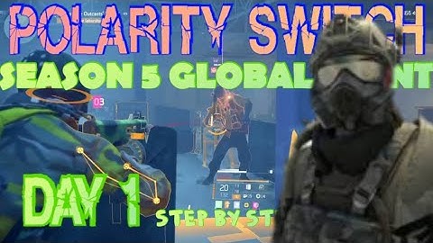 #division 2 season5 polarity switch day 1 demonstration step by step how to guide +best build specs