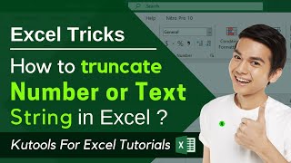 How to truncate/trim digit or text string with Kutools For Excel