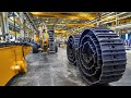 Liebherr excavator factory tour  production in france