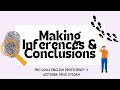 PBC12002 Making Inferences & Conclusions