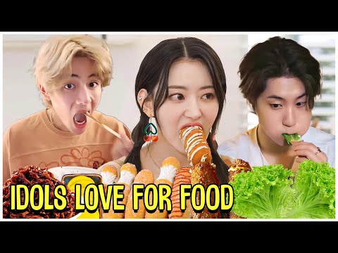 Kpop Idols Love For Food