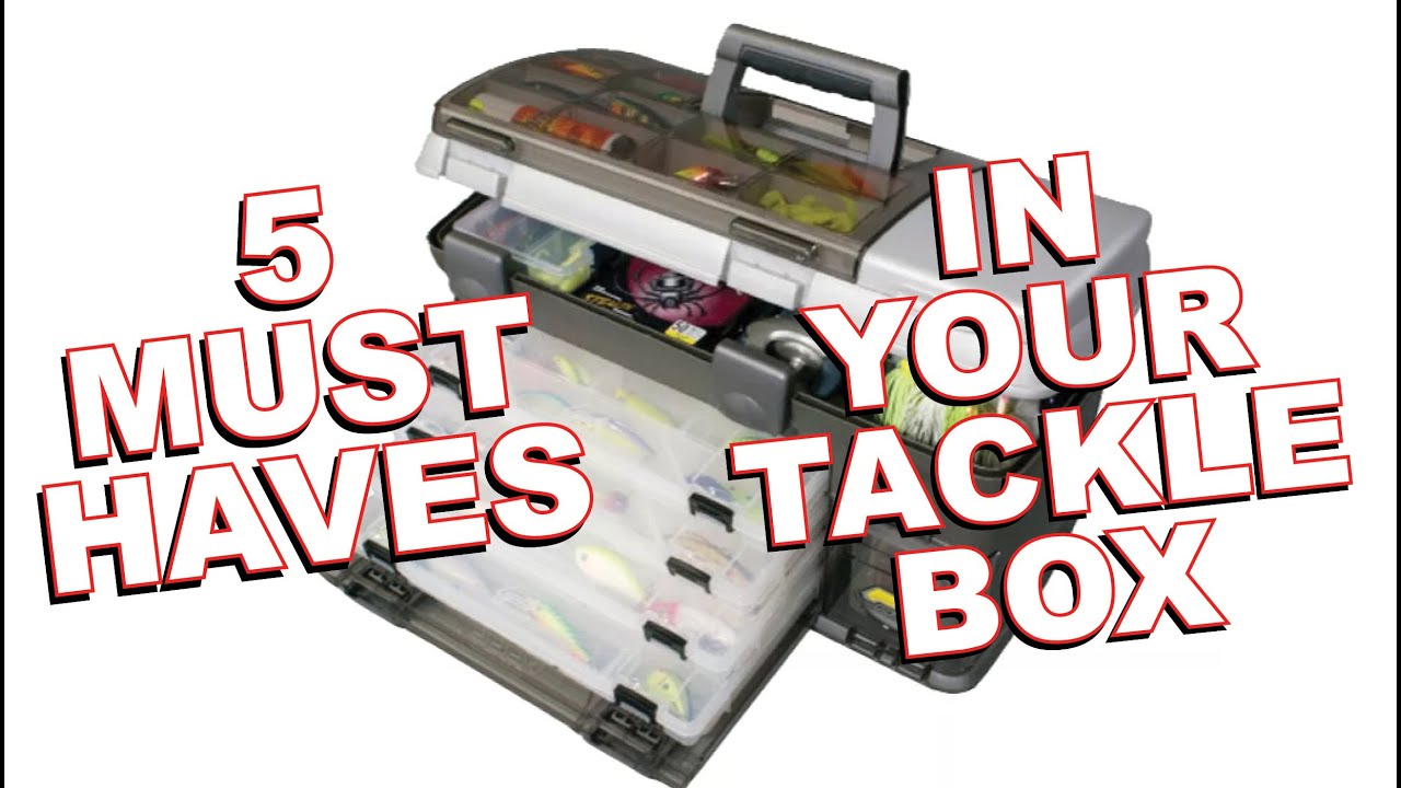 5 Tackle Box Must haves! #1 might surprise you..! 