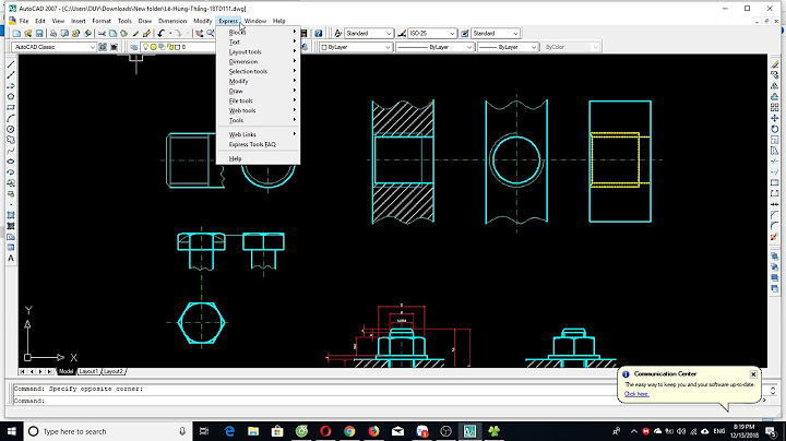 Hướng dẫn in bản vẽ autocad 2007 năm 2024