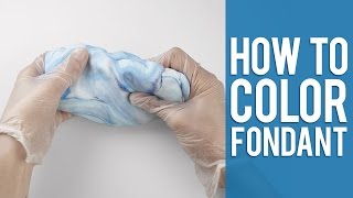 Learn How to Color Fondant - 2 Easy Ways