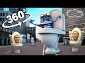 Skibidi Toilet 360° Crazy Frog VR