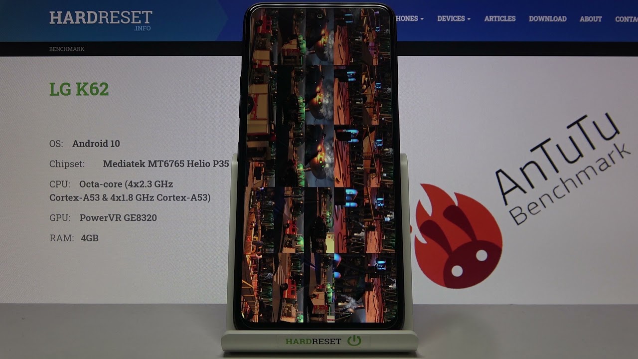 LG K62 Plus - AnTuTu Benchmark Performance TEST