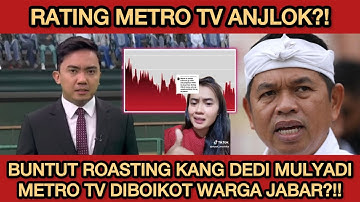 METRO TV PANIK?! BUNTUT ROASTING GUBERNUR JABAR?! FANS KDM BOIKOT METRO TV?! TRANS 7 DI GERUDUK?!