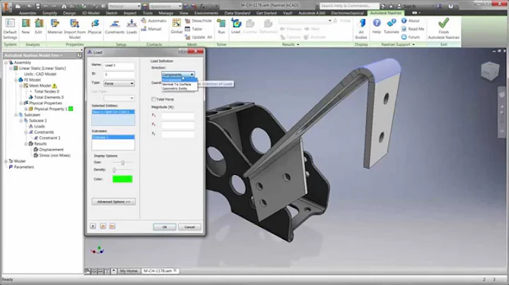 Autodesk Nastran 2016 Buckling Analysis