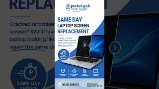 💻 Quick Laptop Screen Replacement Today! 🔧 #laptop #laptoprepair #laptopscreen