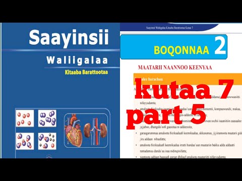 Saayinsii Waliigalaa Kutaa 7ffaa Boqonnaa 2 Part 5