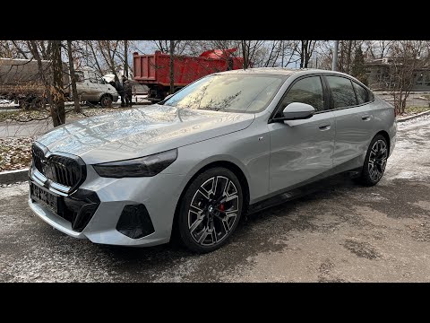 Видео: Новый BMW 520 - G60, 2023г,  2.0 - 208лс, цена 10.500.000 рублей.