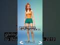 my sim style in 2019 vs 2023 | the sims 4 #shorts #thesims #sims4cc #sims4challenges