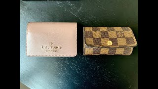 Kate Spade 7 Ring Key Holder vs. Louis Vuitton 6 Ring Key Holder 💗