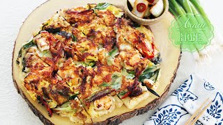 Haemul Pajeon, Korean Seafood & Green Onion Pancake