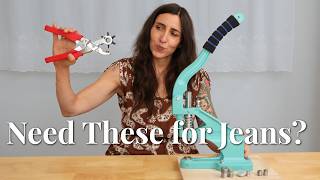 The Only Tools You Actually Need to Sew Jeans