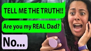 My Dad kidnapped me as a baby! (Father Figure | Cliffhanger Texting Stories)