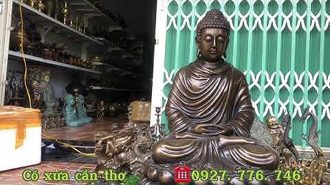 🟡tượng Phật thích ca to khủng_đồ đồng xưa_clip ngày 14/3/2023. #cổxưacầnthơ #đồcổ #đồphongthủy