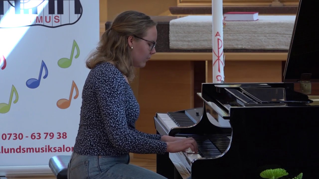 Ida Heijmink spelar Allegro i F-dur (Op 12/3) av James Cook