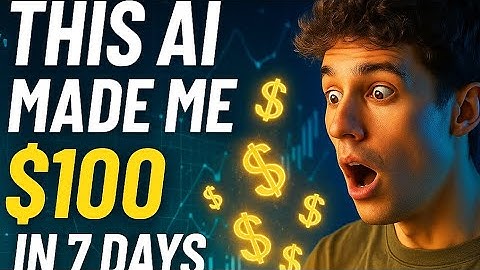 This AI Tool Made Me $100 in a Week (Here’s How)
