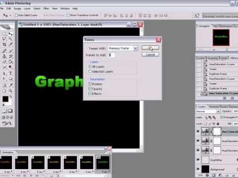 Animated Changing Text Color Photoshop Tutorial