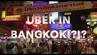 Uber ride in bangkok?!?